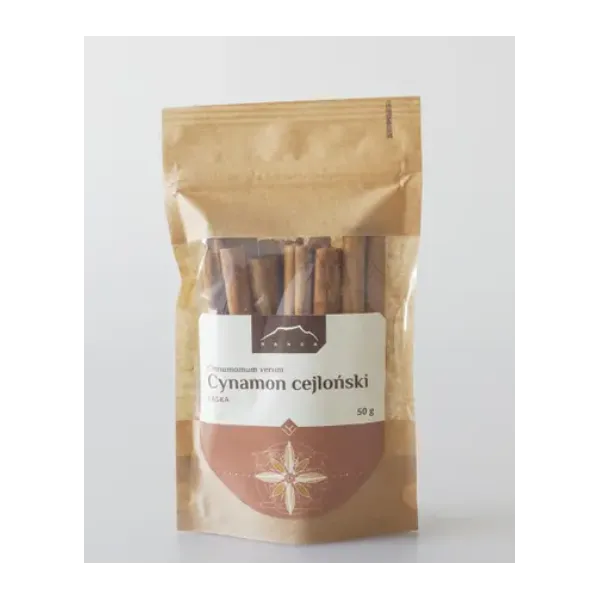 Cynamon cejloński laski 5-10cm 50g Nanga