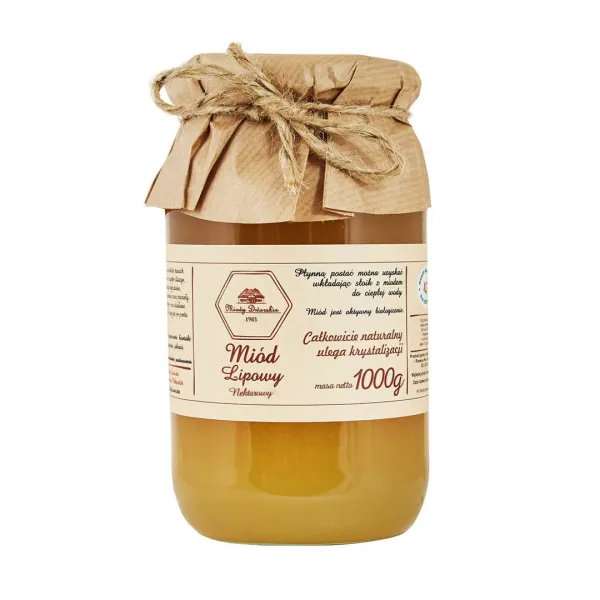Miód lipowy 1kg Miody Dworskie
