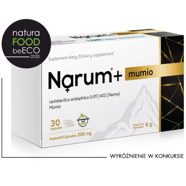 Narum+ Mumio 200mg 30kaps